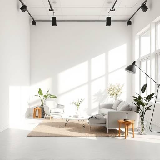 Various photo studio interiors